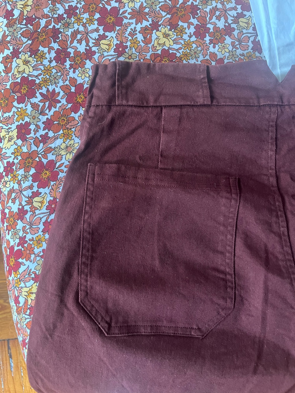 Loup Wide Leg Sabrina Pants in Coffee - Picture 8 of 8